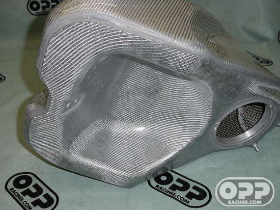 Titanium Silver - Fuel Tank for OEM Cap - Ducati 748-916-996-998 image
