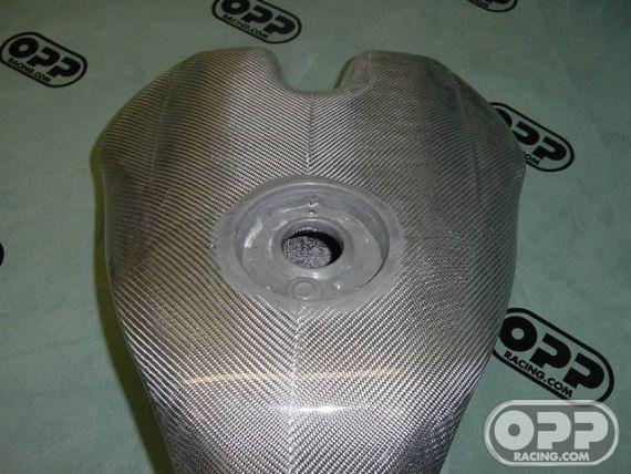 Titanium Silver - Fuel Tank for OEM Cap - Ducati 748-916-996-998 image