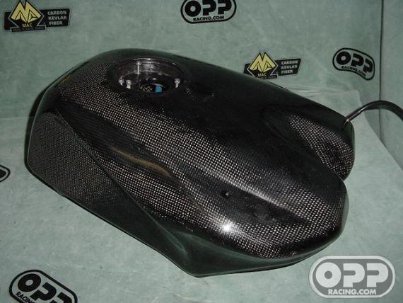 Carbon Fiber - Fuel Tank for OEM Cap - Ducati 748-916-996-998 image