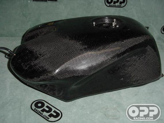 Carbon Fiber - Fuel Tank for OEM Cap - Ducati 748-916-996-998 image