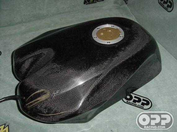 Carbon Fiber - Fuel Tank for OEM Cap - Ducati 748-916-996-998 image