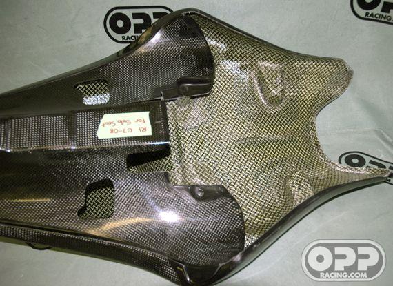 Carbon Fiber - Antidraft for OEM & Solo Seat & Superbike Tail - R1 2007-2008 image