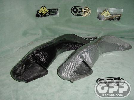 Titanium Silver - Airduct SBK Left - Ducati 748-916-996-998 image