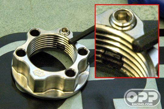  Gilles Tooling ACM Titanium Axle Safety Nut  - Honda (22mm) image