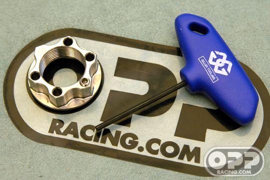  Gilles Tooling ACM Titanium Axle Safety Nut - Yamaha (18mm) image