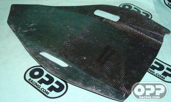 Carbon Fiber - Antidraft for OEM & Solo Seat & Superbike Tail - ZX10R 2006-2007 image
