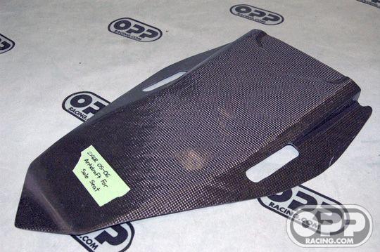 Carbon Fiber - Antidraft for OEM & Solo Seat & Superbike Tail - ZX10R 2006-2007 image