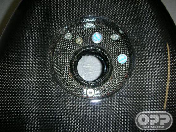 Carbon Fiber - Fuel Tank for OEM Cap - Ducati 1198-1098-848 image
