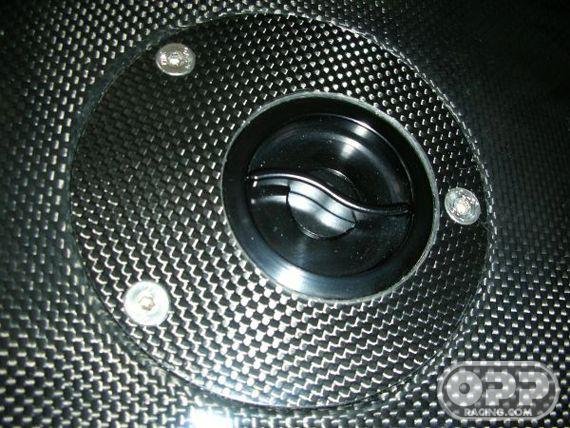Carbon Fiber - Fuel Tank for OEM Cap - Ducati 1198-1098-848 image