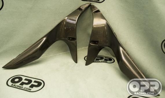 Carbon Fiber - Console Panels (Pair) - Ducati 848-1098 image
