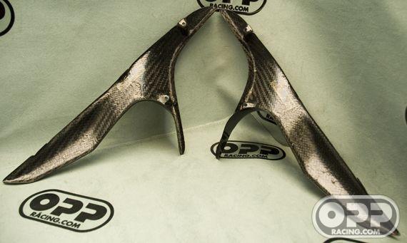 Carbon Fiber - Console Panels (Pair) - Ducati 848-1098 image