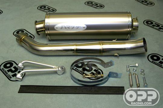  Hamaguchi Titanium Slip-on with Stainless Steel pipe GSXR 600/750 06-07 image