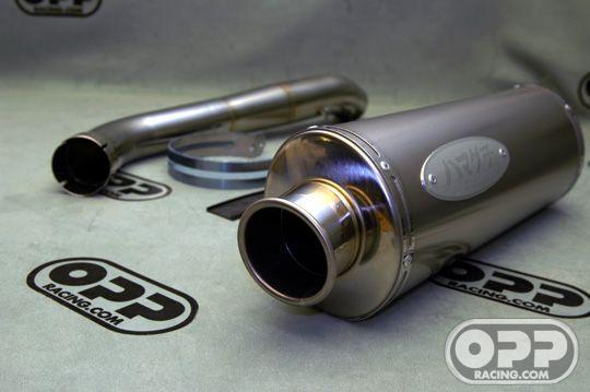  Hamaguchi Titanium Slip-on with Stainless Steel pipe GSXR 600/750 06-07 image