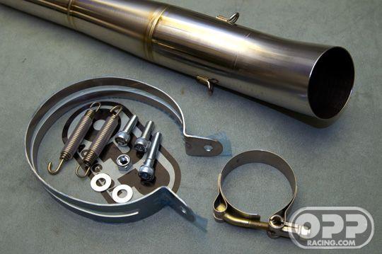  Hamaguchi Titanium Slip-on with Stainless Steel pipe GSXR 600/750 06-07 image