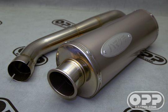  Hamaguchi Titanium Slip-on with Stainless Steel pipe GSXR 600/750 06-07 image