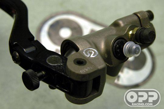  Brembo 16x18 Forged Folding Brake Master Cylinder image