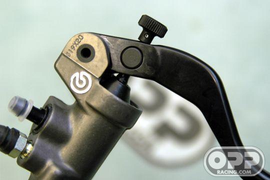  Brembo 19x20 Forged Brake Master Cylinder (Short Lever) image