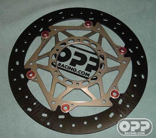  BrakeTech Aprilia RSV1000 Mille  1999-2008 Iron 320mm AXIS Brake Rotors (each) image