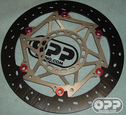  BrakeTech Aprilia RSV1000 Mille  1999-2008 Iron 320mm AXIS Brake Rotors (each) image