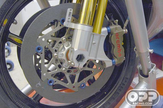  BrakeTech Honda CBR1000RR 2004-2005 CMC 320mm Oversized AXIS Brake Rotors (each) image