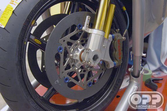  BrakeTech Honda CBR1000RR 2004-2005 CMC 320mm Oversized AXIS Brake Rotors (each) image
