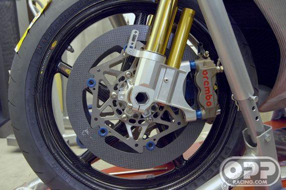  BrakeTech Honda CBR1000RR 2004-2005 CMC 320mm Oversized AXIS Brake Rotors (each) image