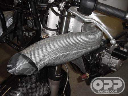 Titanium Silver - Airduct SBK Left - GSXR600 2001-2003 & GSXR750 2000-2003 & GSXR1000 2001-2002 image