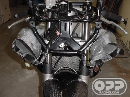 Titanium Silver - Airduct SBK Left - GSXR600 2001-2003 & GSXR750 2000-2003 & GSXR1000 2001-2002 image