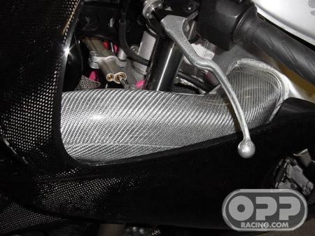 Titanium Silver - Airduct SBK Left - GSXR600 2001-2003 & GSXR750 2000-2003 & GSXR1000 2001-2002 image
