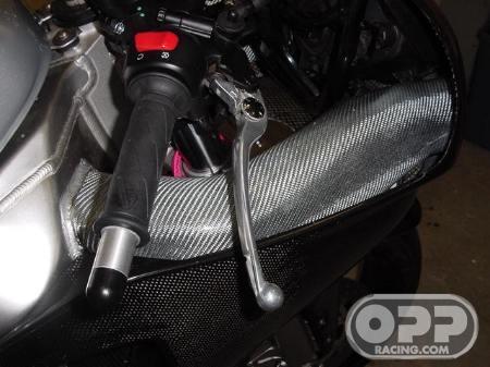 Titanium Silver - Airduct SBK Right - GSXR600 2001-2003 & GSXR750 2000-2003 & GSXR1000 2001-2002 image