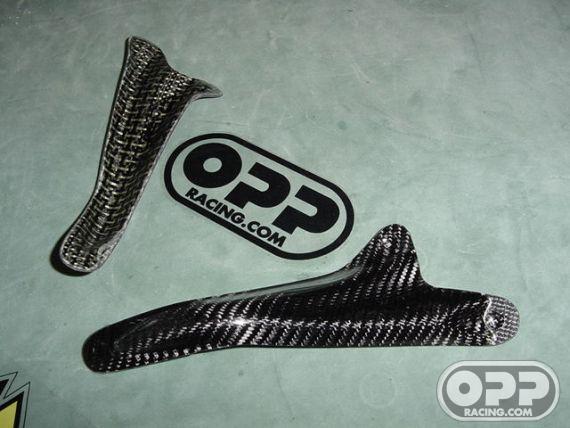 Carbon Fiber - Exhaust Bracket - GSXR600 2001-2005 & GSXR750 2000-2005 & GSXR1000 2001-2004 image