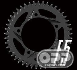  Vortex Sprockets - F5 Black Hardcoat OEM Rear Sprockets for Sportbikes image