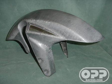 Titanium Silver - Front Fender Vented - GSXR600/750 2004-2005 & GSXR1000 2003-2004 image