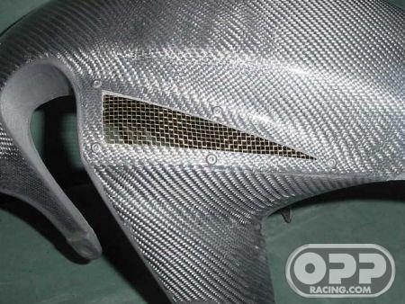 Titanium Silver - Front Fender Vented - GSXR600/750 2004-2005 & GSXR1000 2003-2004 image