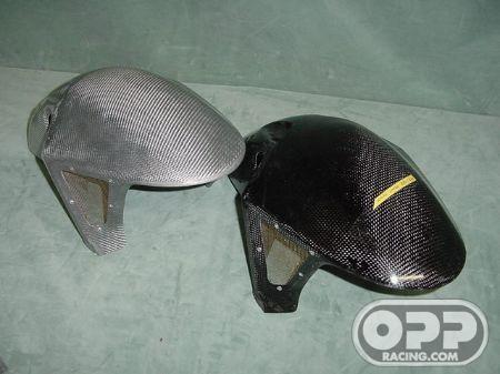 Titanium Silver - Front Fender Vented - CBR929RR 2000-2001 & CBR954RR 2002-2003 & RC51 SP1/SP2 2000-2006 image