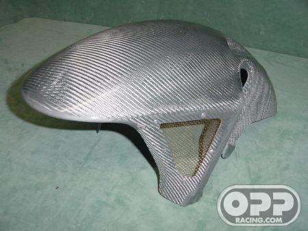 Titanium Silver - Front Fender Vented - CBR929RR 2000-2001 & CBR954RR 2002-2003 & RC51 SP1/SP2 2000-2006 image