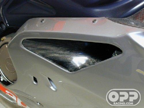 Carbon Fiber - Side Vent Inserts (Pair) - RSV1000 2004-2005 image