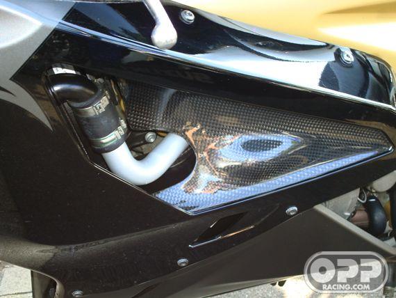 Carbon Fiber - Side Vent Inserts (Pair) - RSV1000 2004-2005 image