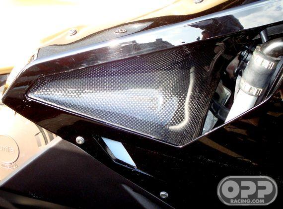 Carbon Fiber - Side Vent Inserts (Pair) - RSV1000 2004-2005 image