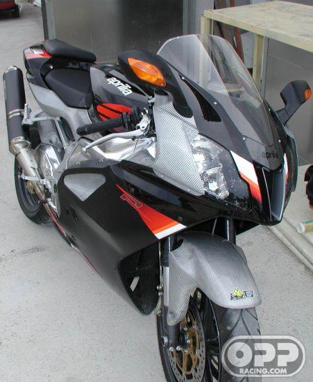 Titanium Silver - Upper Side Vents (Pair) - RSV1000 2004-2005 image