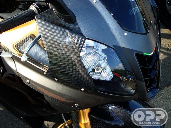 Carbon Fiber - Upper Side Vents (Pair) - RSV1000 2004-2005 image
