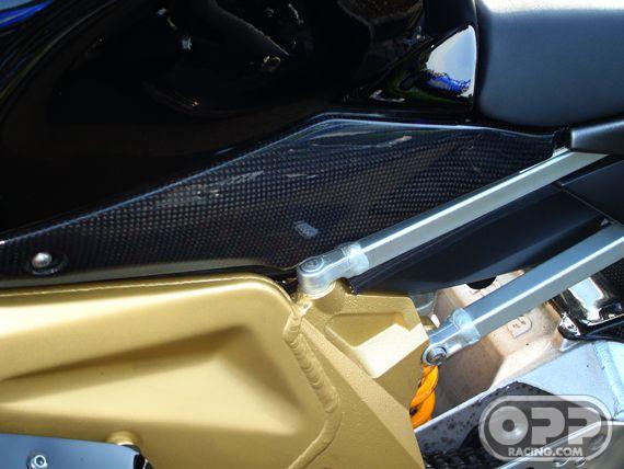Carbon Fiber - Seat Panel Inserts (Pair) - RSV1000 2004-2005 image