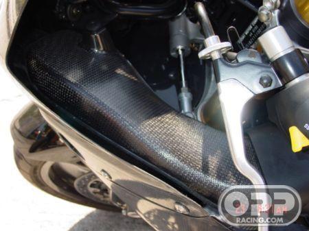 Carbon Fiber - Airduct OEM Left - GSXR1000 2003-2004 image
