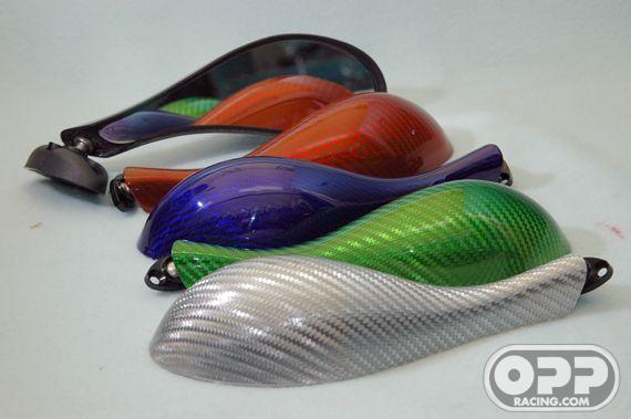 LighTech Colored Fiber Mirrors for Sportbikes image