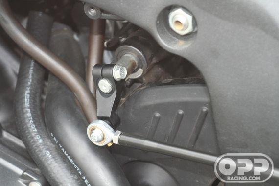  LighTech Rearsets with Fixed Foot Pegs - Honda CBR600RR 2003-2006 image