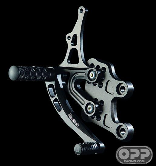 LighTech Rearsets with Folding Foot Pegs - Honda 599 2005 image