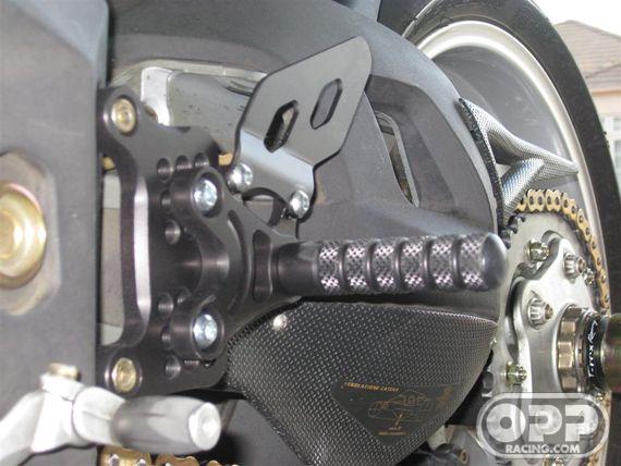  LighTech Rearsets with Fixed Foot Pegs - MV Agusta F4 / Brutale (No Levers) image