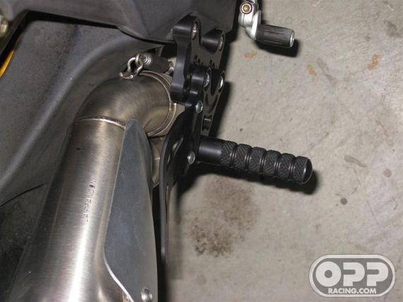  LighTech Rearsets with Fixed Foot Pegs - MV Agusta F4 / Brutale (No Levers) image