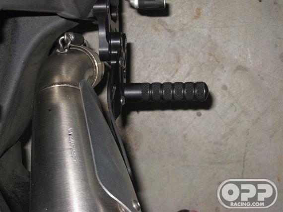  LighTech Rearsets with Fixed Foot Pegs - MV Agusta F4 / Brutale (No Levers) image