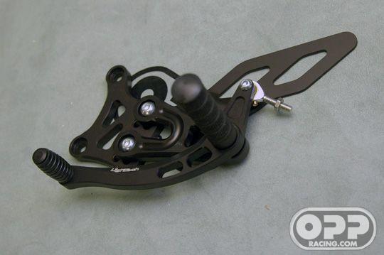  LighTech Rearsets with Fixed Foot Pegs - Yamaha R6 2006-2008 image